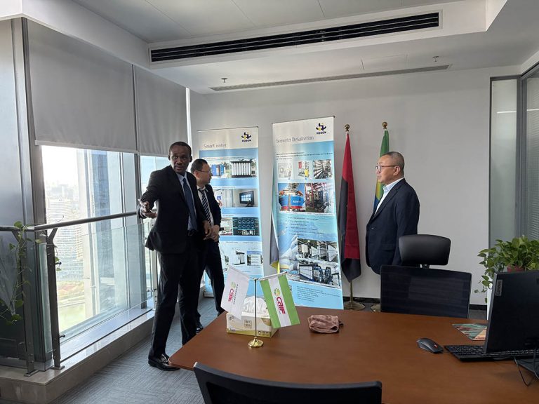 Port water desalination coopreation