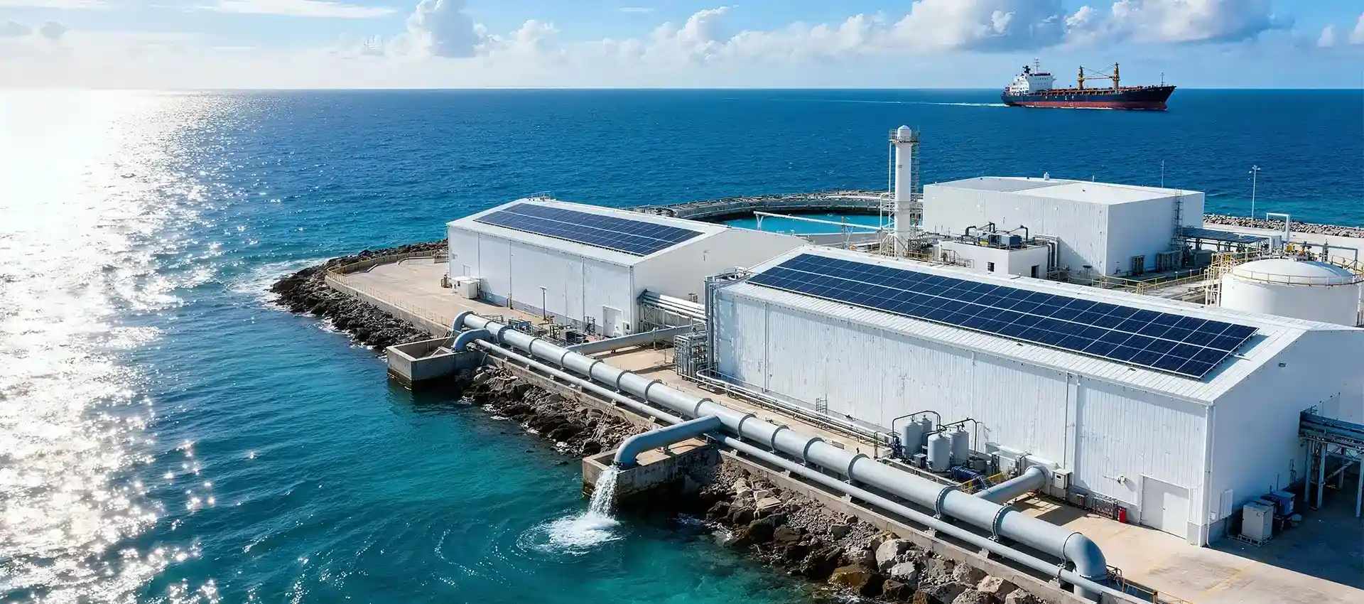 How Desalination Plant Companies Produce Potable Water from Seawater