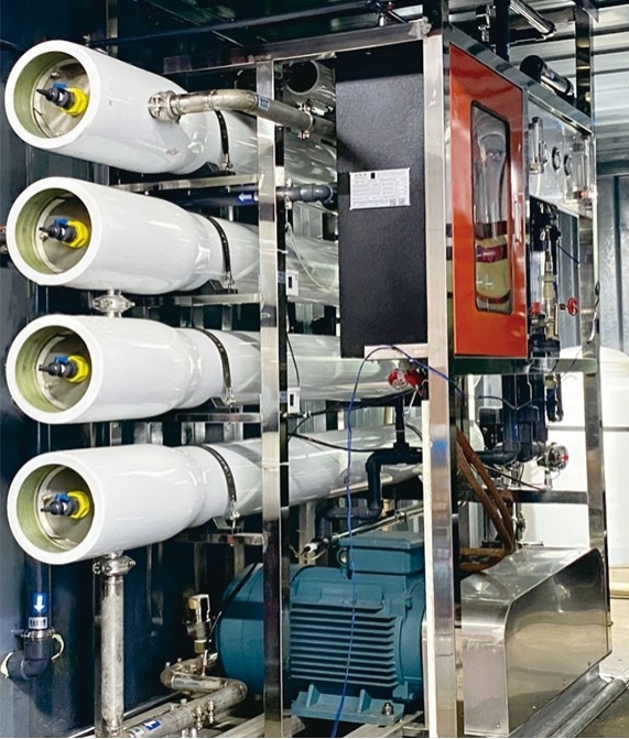 Reverse osmosis desalination
