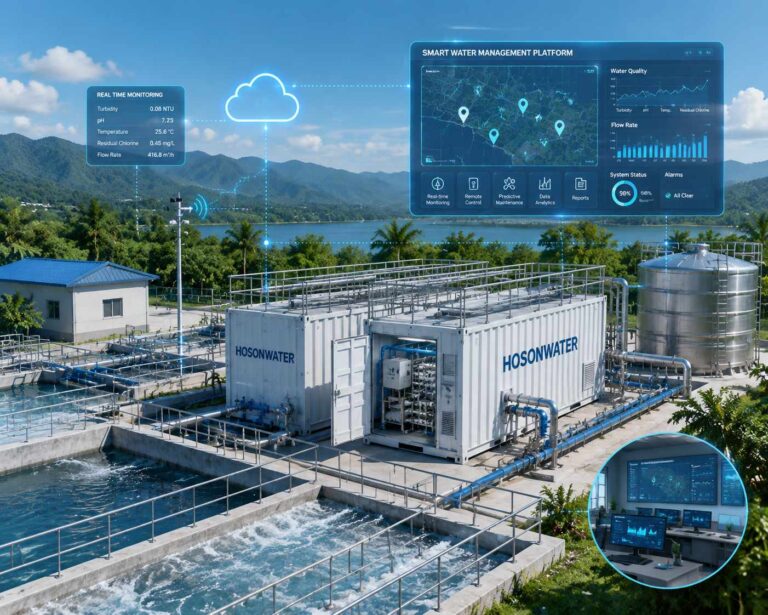How Can Smart Water Remote Monitoring Optimize a Modular Smart Water Treatment Plant