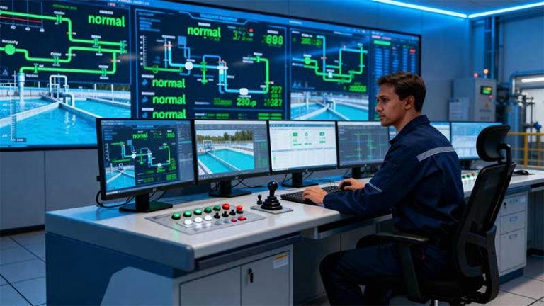 Remote Water Treatment Monitoring: Sensors and Alerts