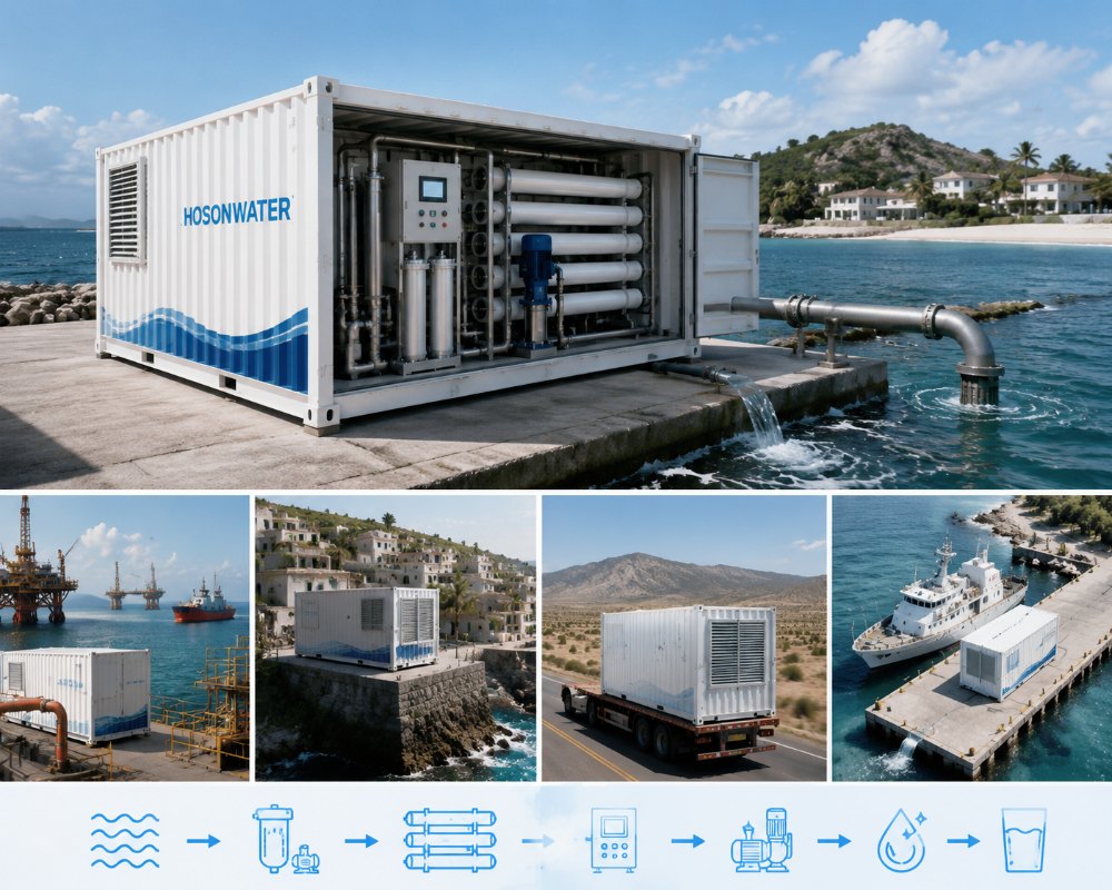 containerized seawater desalination plant